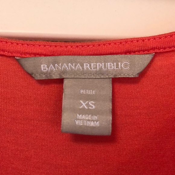 Coral spaghetti strap Banana Republic top - Picture 3 of 3